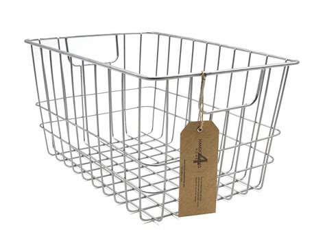 non collapsible metal frame fabric basket 11 in|11 Inch Storage Basket .